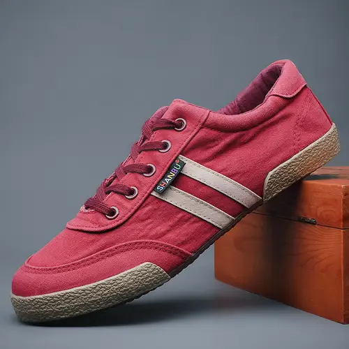 Classic Men's Vulcanized Shoes Brand Canvas Mens Casual Shoes  Breathable Soft Male Hard Wearing Board Shoes Tenis Marculino - Image 4