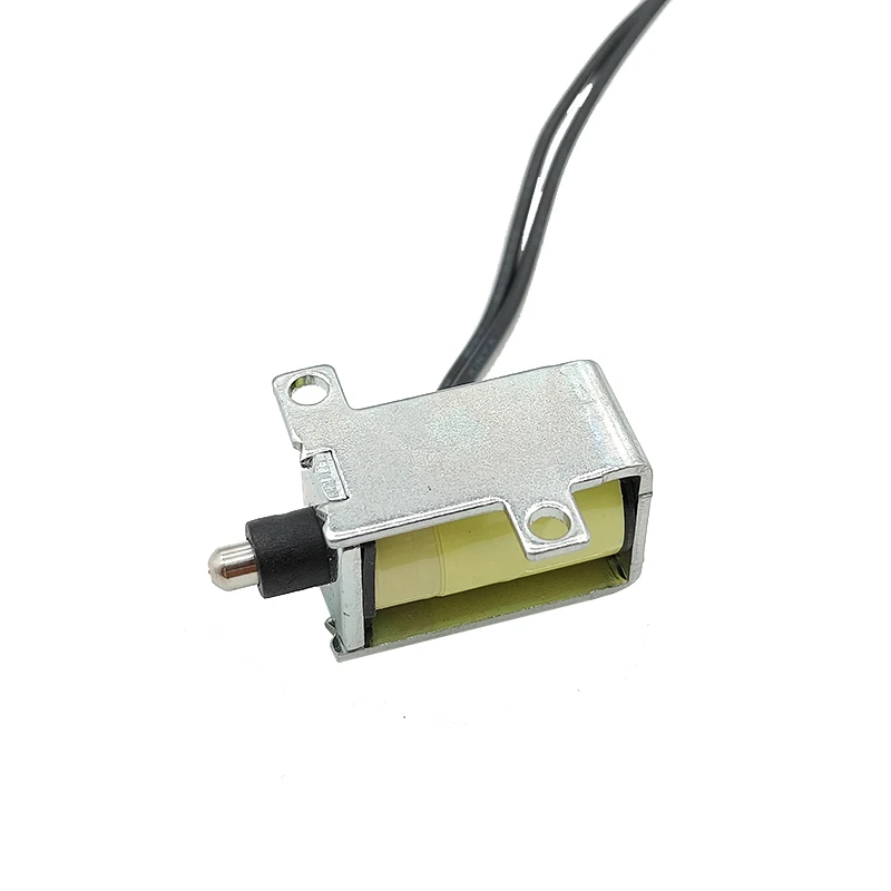 

DC 3V 3.7V Micro DC Electromagnet Open Frame Suction Inhalation Type Mini Solenoid Magnet Stroke 2.5mm DIY Cabinet Lock