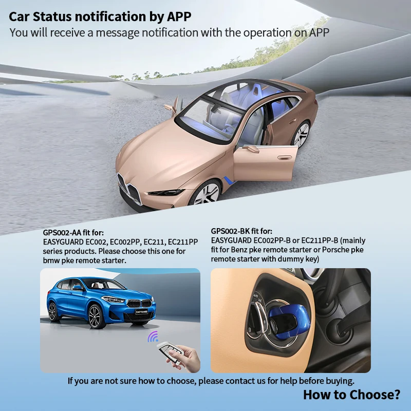 GPS Tracker EASYAGUARD 4g LTE GPS tracker 3 Years Free APP lock unlock control APP Remote Start fit for IOS Android smartphone