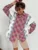 Ruffled Fashion Patchwork Shirts Women's Long Sleeve Lapel Cardigan Striped Contrast Clothes For Women Summer Shirts Coat