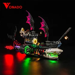 Vonado LED light 71469 set for Nightmare Shark Ship building blocks (only including lighting accessories)
