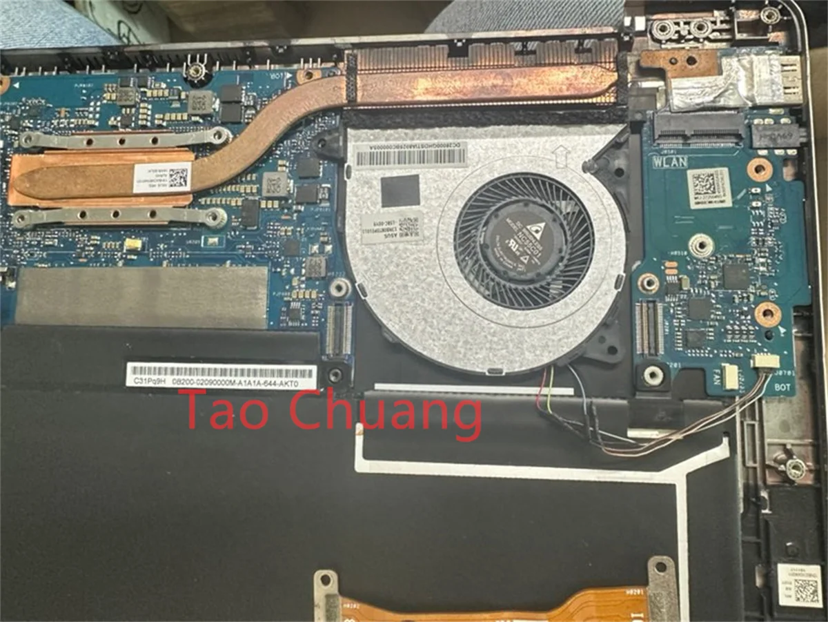 Ventilador Universal para Asus Zenbook Ux330 U3000u Cpu Oem 13nb0cw001011 Nc55c0116b17 - Imagem 3