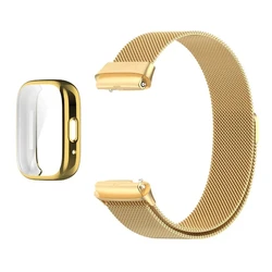 Elegant Milanese Magnetic Loop Watchband with TPU Soft Case and Screen Protector for Xiaomi Redmi Watch 3 Active (5)
