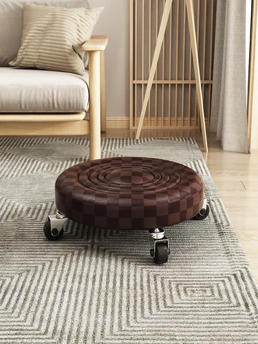 Black brown checkere