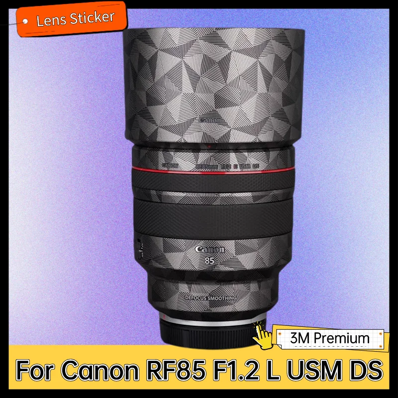 

Для Canon RF85 F1.2 L USM DS наклейка на корпус объектива Защитная Наклейка Виниловая пленка для защиты от царапин защитное покрытие