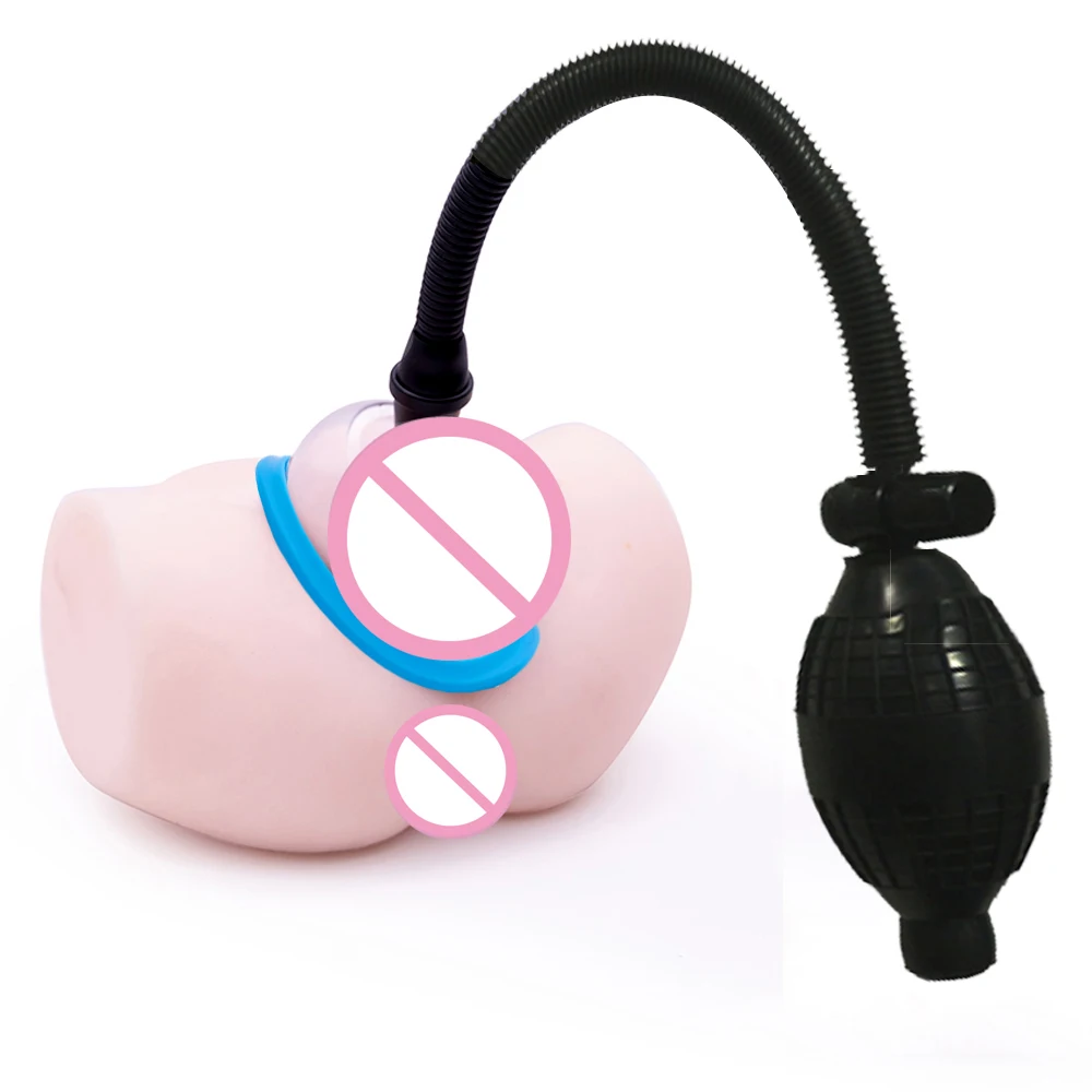 Pussy Pump Vagina Clitoris Sucker Manual Women Breast Massage Nipple Stimulator Enlarge Vacuum Pump Cover Sex Toys