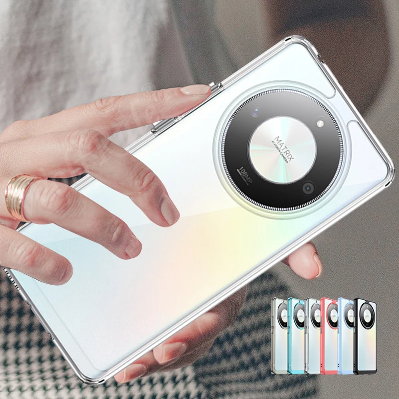 Per Honor Magic 6 Lite Custodia Cover Honor Magic 6 Lite Capas Nuovo Colore Trasparente Antiurto Trasparente Per Fundas Honor Magic 6 Lite