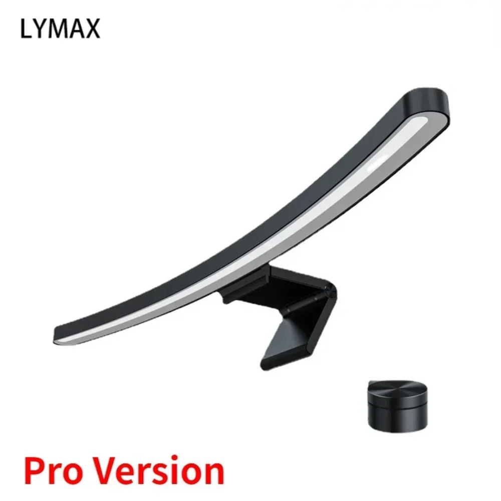 LYMAX Barra de pantalla curva para Monitor, lámpara colgante con retroiluminación RGB, protección ocular inteligente, ahorro de energía, Control de sonido