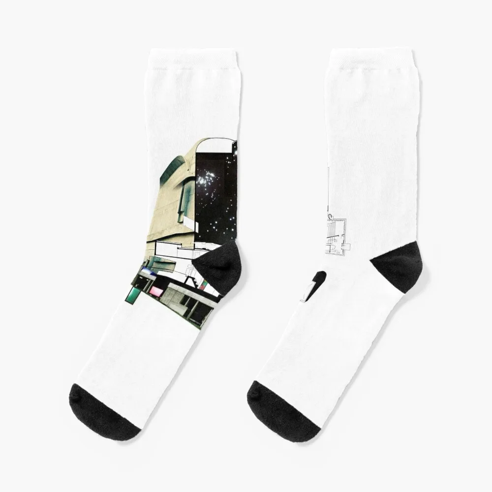 Church at Firminy Socks soccer sock Sports socks basketball sports stockings Woman Socks Men's white snow winter camo tree branches leaves socks stockings man men gifts men s socks sock woman