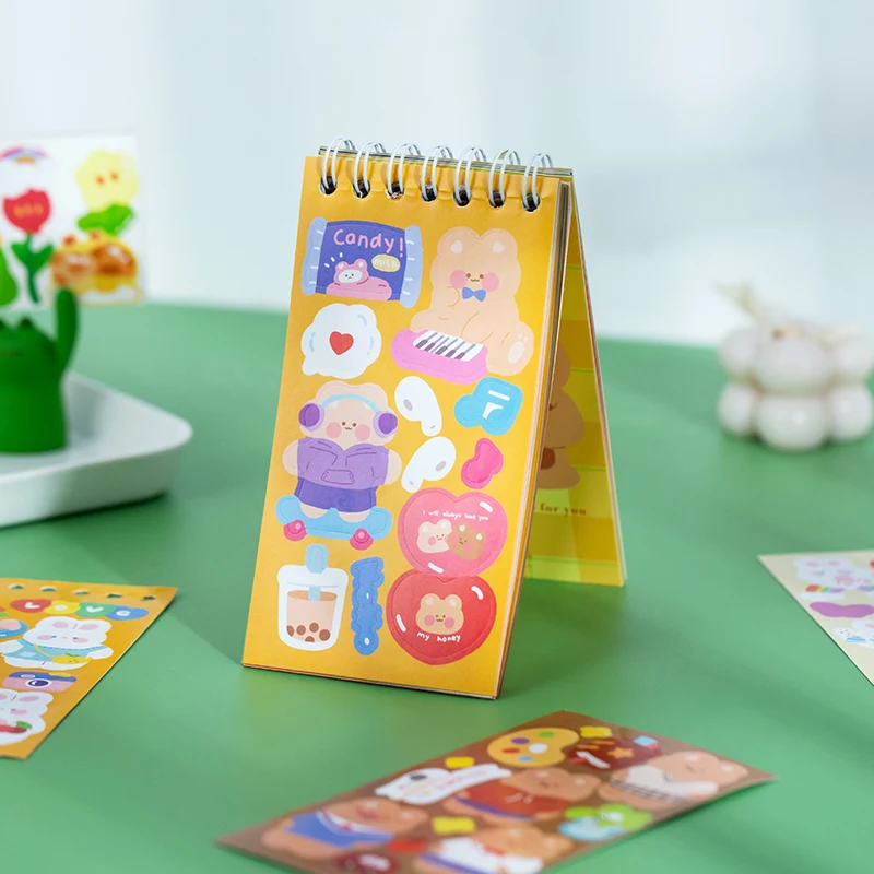 

Cute Memo Pad with 50 Sheets of Stickers from Yuxian, featuring Various Adorable Pets
