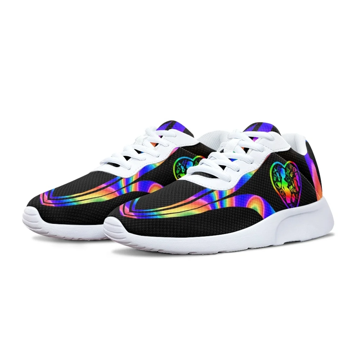 Love for the Mother Print for Mother's Day Gift Women Yoga Casual Shoe Cozy Shock Absorbing Non-slip Ladies Sneaker for Outdoor