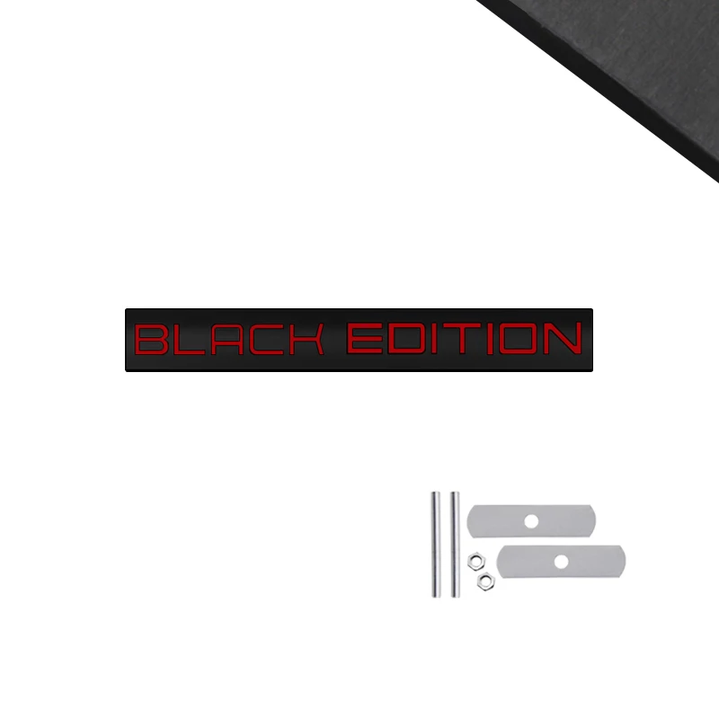 Black Edition Emblem Car Styling 3d Sticker Metal Logo Badge For Toyota  Honda Lexus Citroen Cadillac Bmw Kia Body Decoration - Car Stickers -  AliExpress