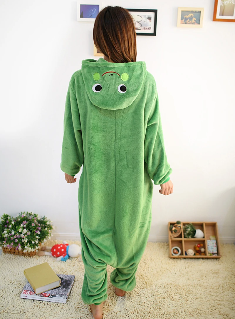 Adult Animal Onesie Pajamas Men and Women's Anime Cosplay Costume Sleepwear One-Piece Jumpsuits for Girls Boys Unisex Homewear