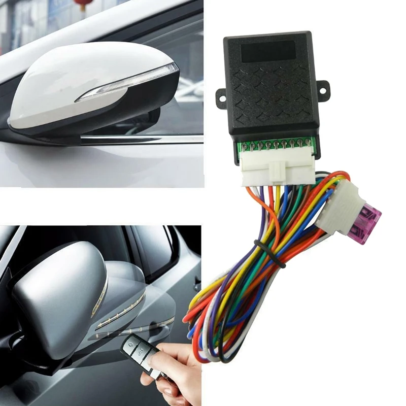 

Auto Fold Unfold Side Mirror Rear View Mirror Folding Closer System Modules Universal Car