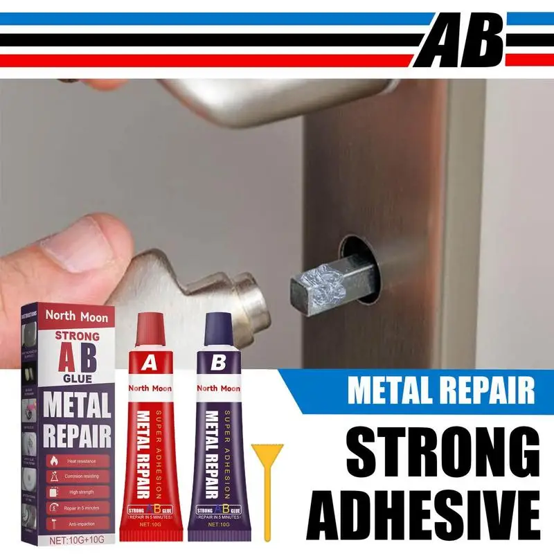 

Weld Metal Repair Glue Cast Iron High Strength Repairing Adhesive Heat Resistance Cold Weld Industrial Repair Agent Adhesive
