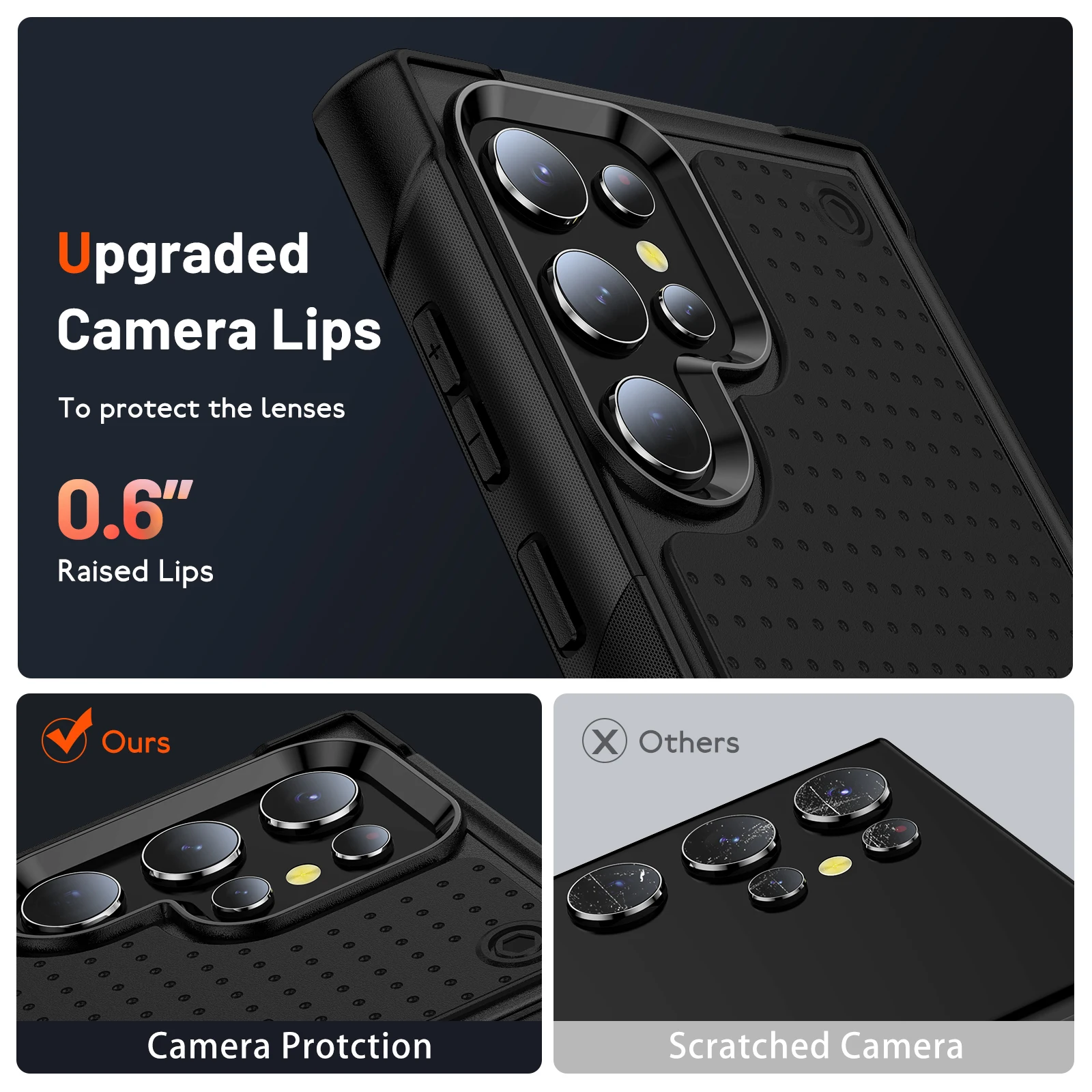 Shockproof Armor Hard Phone Case - Durable Protection Cover