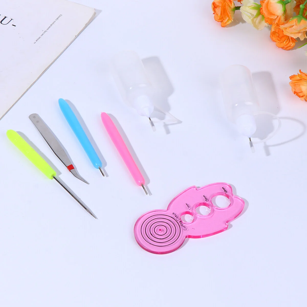 7 Paper Rolling Tools Paper Quilling Supplies Paper Making Tool for  Creations Paper Craftwork Beginner Festival Gift Decoration - AliExpress