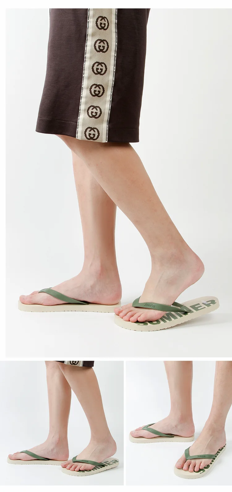 2026 Neu eingetroffene Herren-Slipper, Sommer-Flip-Flops, Strand-Sandalen, rutschfeste Freizeit-Flachschuhe, Hausschuhe für Herren – Detail 16