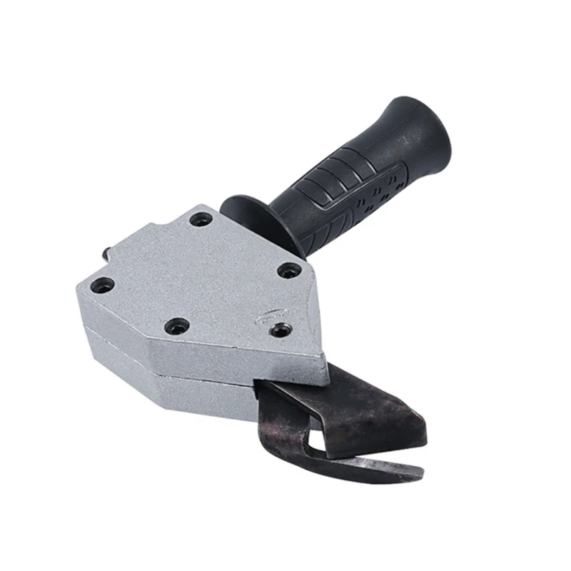 

2024 New Electric Drill Plate Cutter Attachment Double Headed Iron Metal Sheet Cutter Plate Punch Scissors FreeCutting Tools
