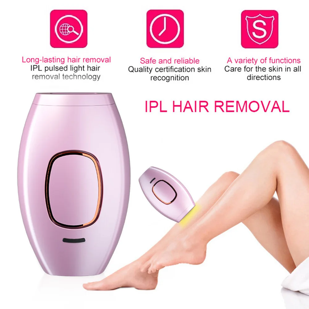 Body Bikini IPL 500,000 Flash Depilator Pulses Permanent Laser Epilator