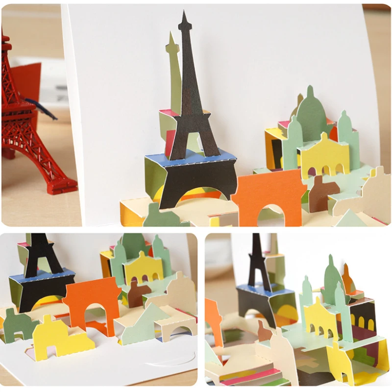 3d Pop-up Birthday Card With Envelope Birthday Greeting Cards Perfect Party Supplies Great Gift To Family Friends Lovers