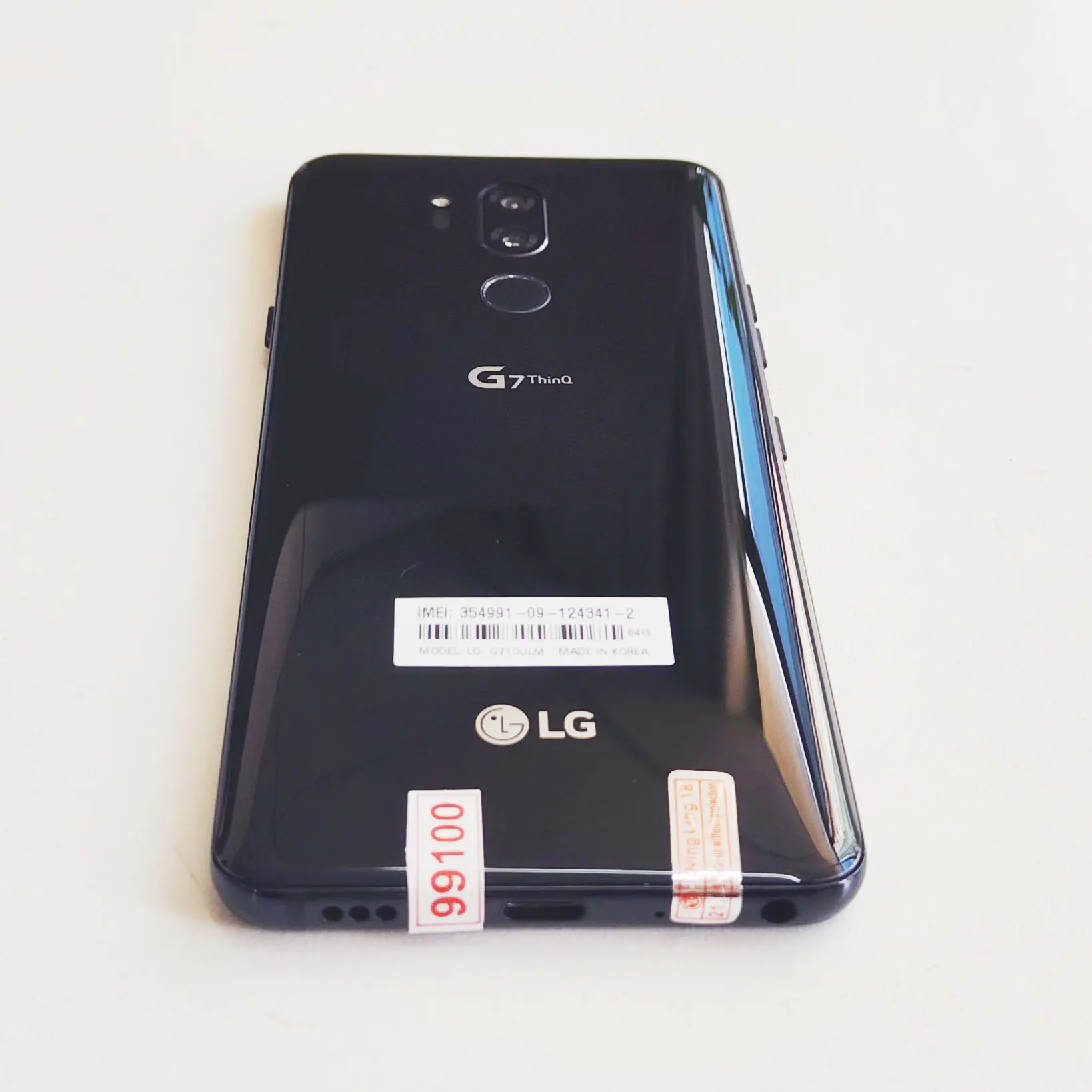 Unlocked Original Cellphone LG G7 ThinQ Korean 6.1"  1Sim 4GB+64GB/ 2Sim 6GB+128GB  Qualcomm 845 LTE(no polish refurbished iphone xr