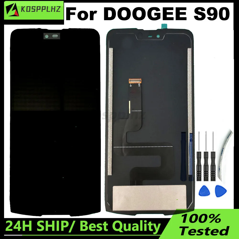 Новый ЖК-дисплей DOOGEE S90C S90 Pro, экран Для Doogee S90, ЖК-дисплей, сенсорная панель, дигитайзер в сборе, замена