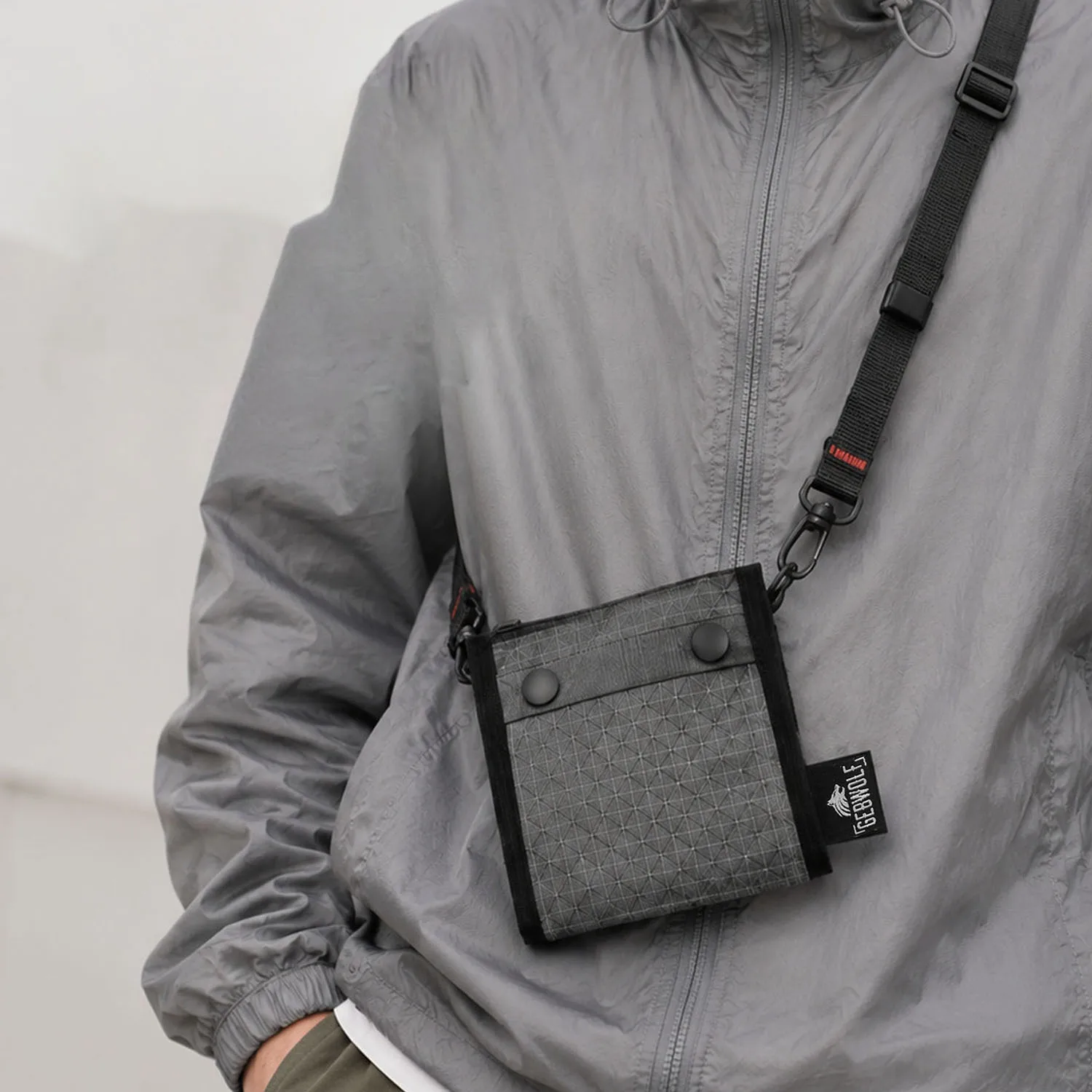 Compact Lightweight Crossbody Bag with Adjustable Strap - Perfect for Travel, Hiking, and Daily Use