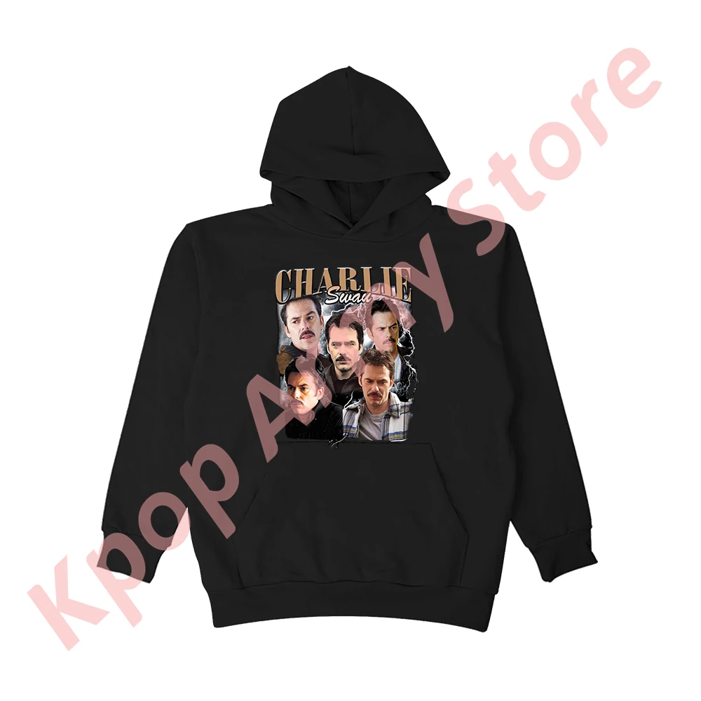 

Charlie Swan Vintage Hoodies New Logo Merch Pullovers Winter Women Men Fashion Casual Sweatshirts