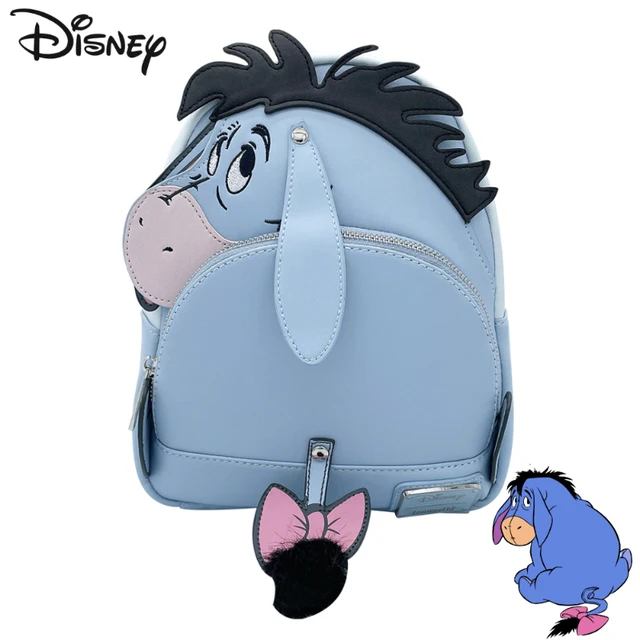 Loungefly Disney Winnie The Pooh Figure Eeyore Cosplay Anime Backpacks Cute  Cartoon PU Leather Mini Backpack Women Kawaii Bags - AliExpress