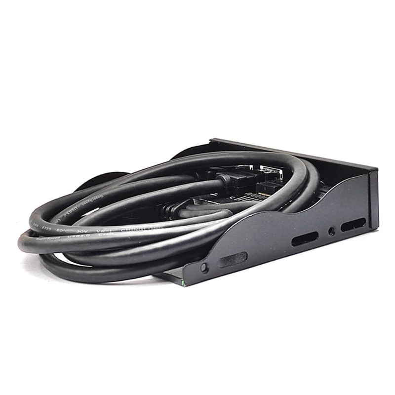 

Передняя панель USB для ПК USB3.2 Gen2 10 Гбит/с Тип C + 19Pin 2 порта USB3.0 концентратор + HD аудио 3,5 мм наушники микрофон Сменные аксессуары