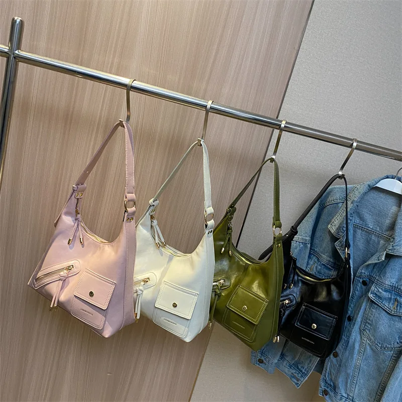 

Original Bags for Women 2023 New Luxury Handbags Unique Patent Leather Sweet Cool Girls Autumn New Trendy Tote Bags for Women