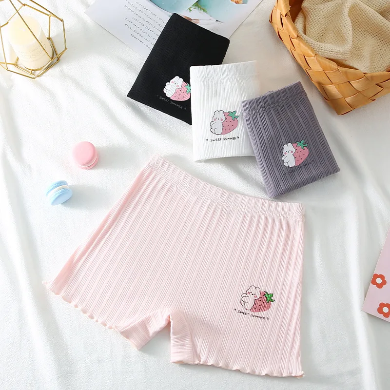 Summer Baby Girls Safety Short Pants Young Children's Anti-lighting Underwear Kids Beach Shorts Korean Style Boxer Clothing