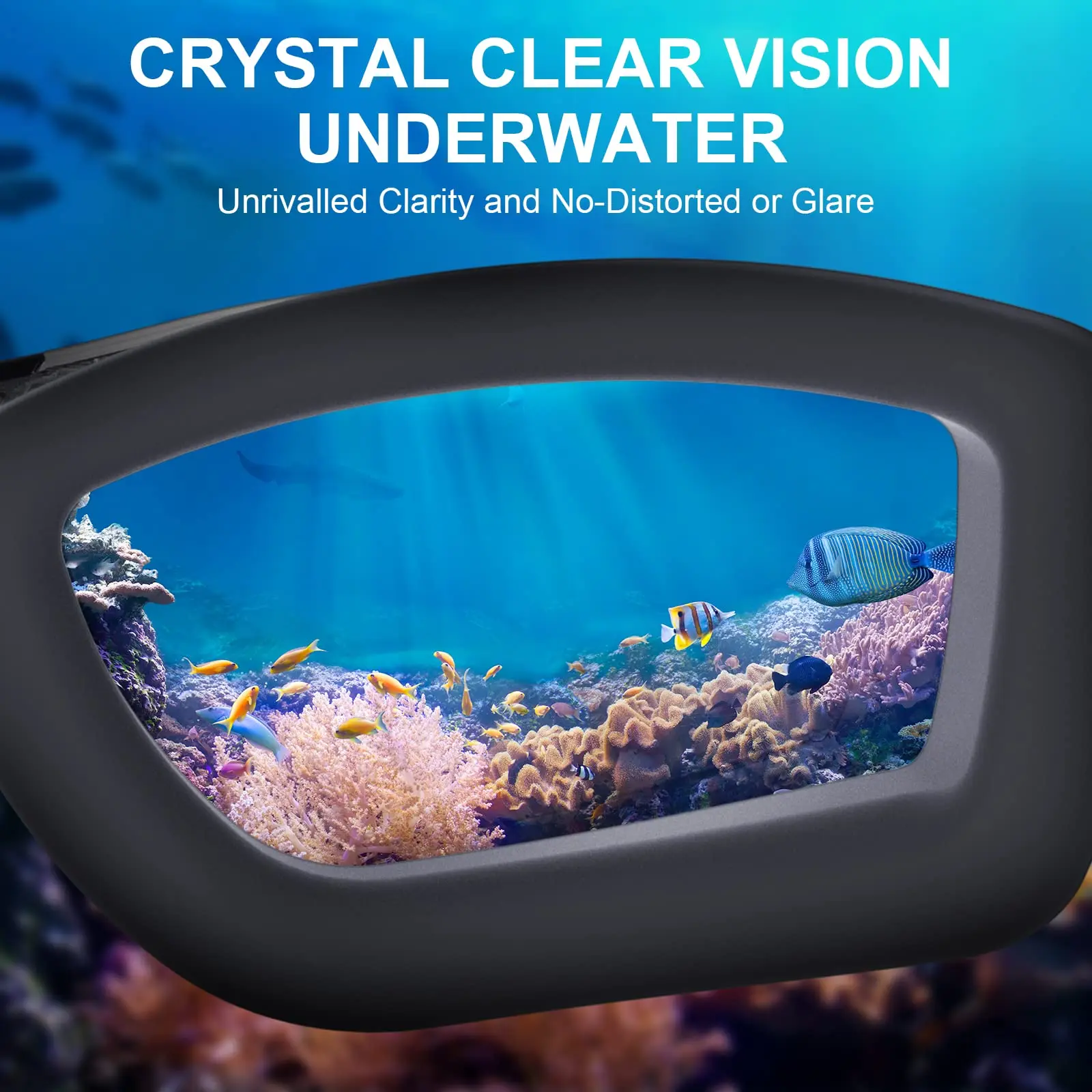 RABIGALA Swimming Goggles  Anti-Fog UV Protection Clear Vision with Earplugs for Adult Training Race 3