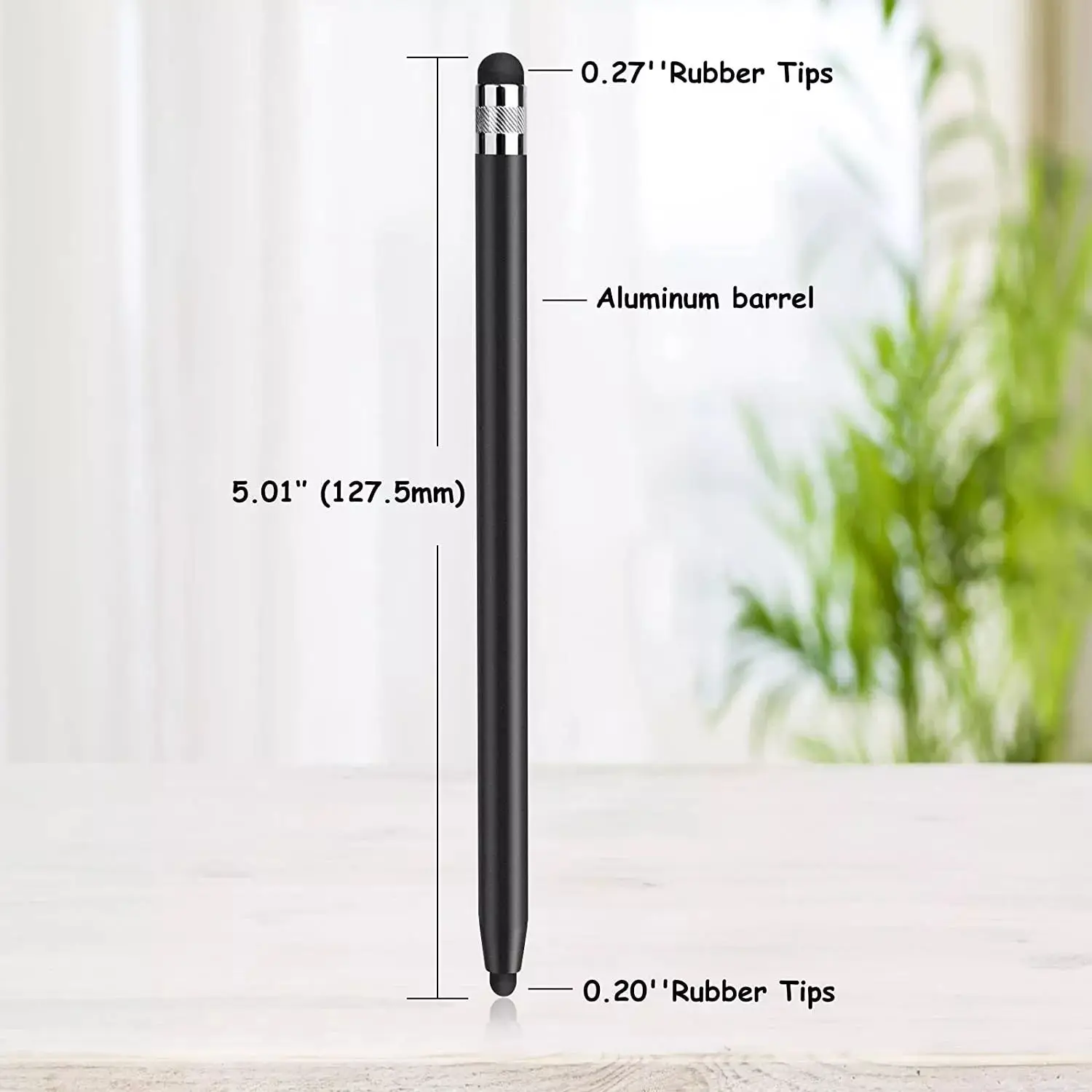 Touch Pen For Tablet Universal Pencil Capacitive Stylus Double Dual Silicone Head For iPad Android Smart Phone 4
