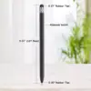 Touch Pen For Tablet Universal Pencil Capacitive Stylus Double Dual Silicone Head For iPad Android Smart Phone 4