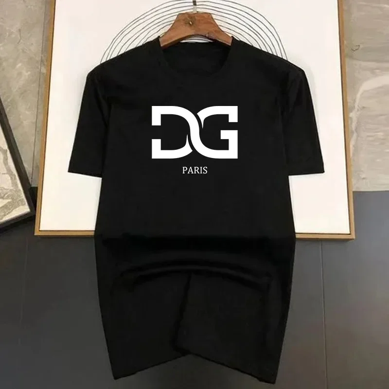 

High quality summer new fashion loose short-sleepted pure cotton MEN'S T-shirt casual T-shirt WOMEN'S top oversized T-shirt men
