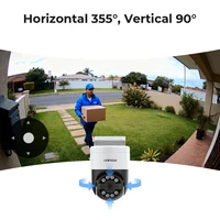 H.view 4K 5MP 8MP Système de caméras de sécurité exterieur PTZ CCTV, kit de vidéosurveillance domestique, caméra IP extérieure, détection humanoïde, 8 canaux, 2