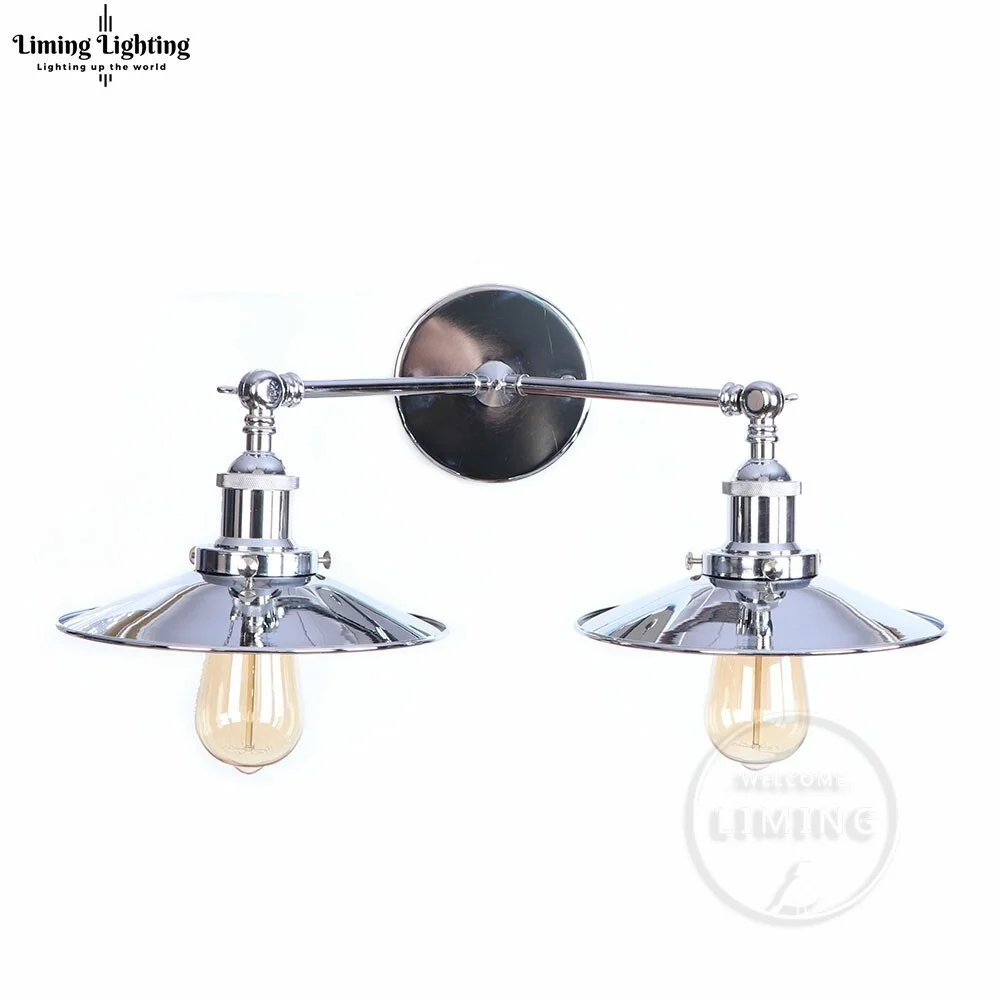 

Настенный Железный настенный светильник, настенный светильник, прикроватный светильник, ночник, современный нордический абажур, домашний декор, серебристый, черный, золотой, E27, 85-265 в