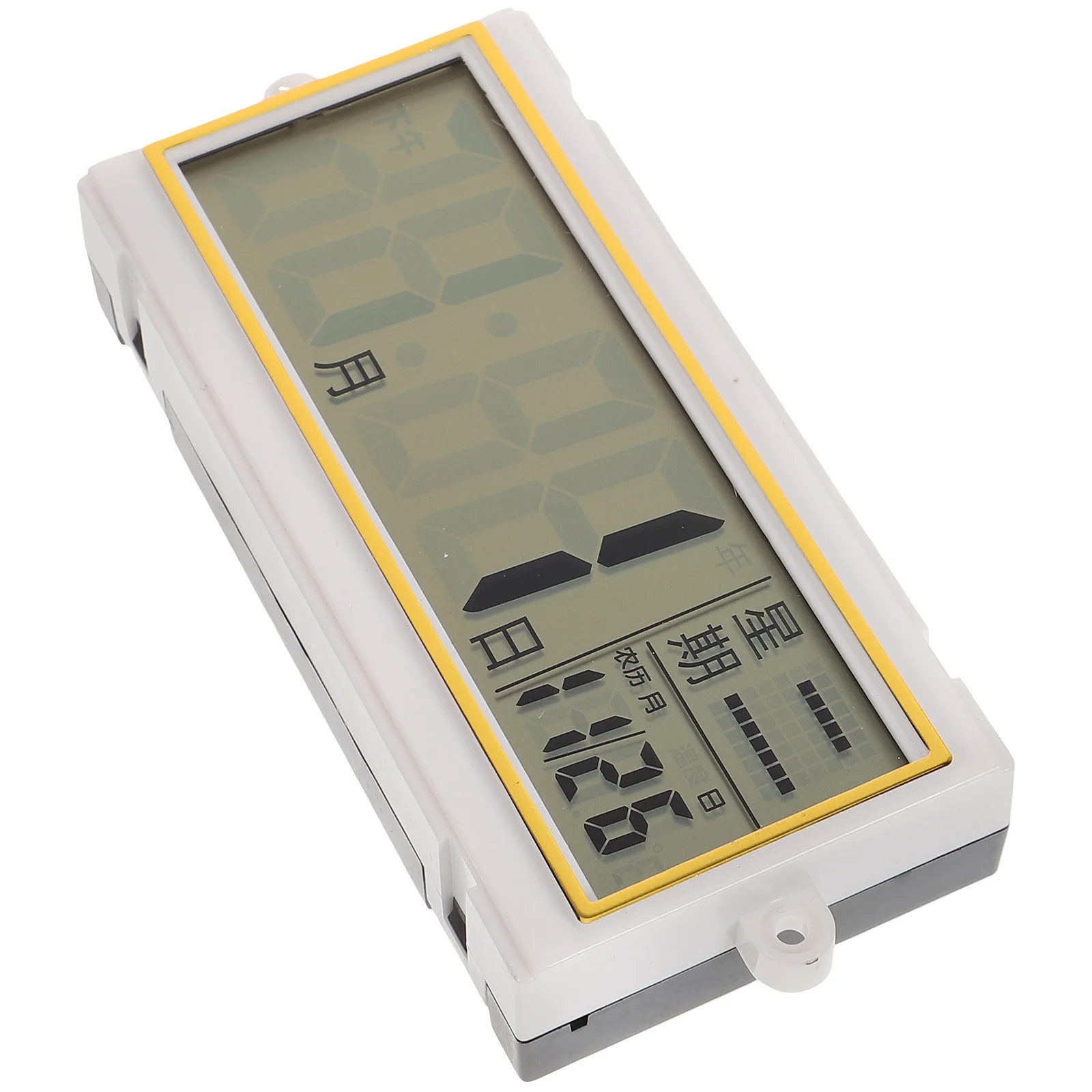 

Настенные часы, ЖК-дисплей, часы с лунным календарем, вечным календарем, ЖК-экран, часы «сделай сам», ежедневный дисплей с цифрами и месяцами