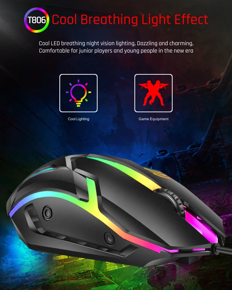 Set, USB, RGB, Colorido, Luminoso, Ratos para