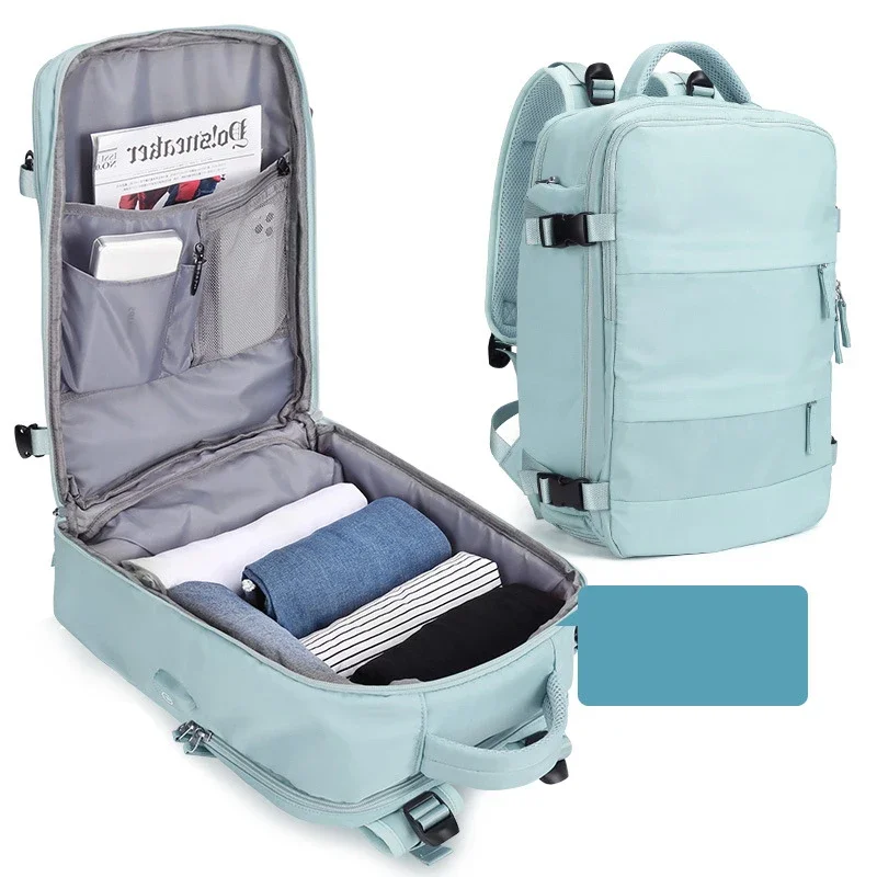 

Women Laptop Backpack 15.6inch Teenage Girl School Backpack Independent Shoe Bag Travel Backpack Outdoor Backpack