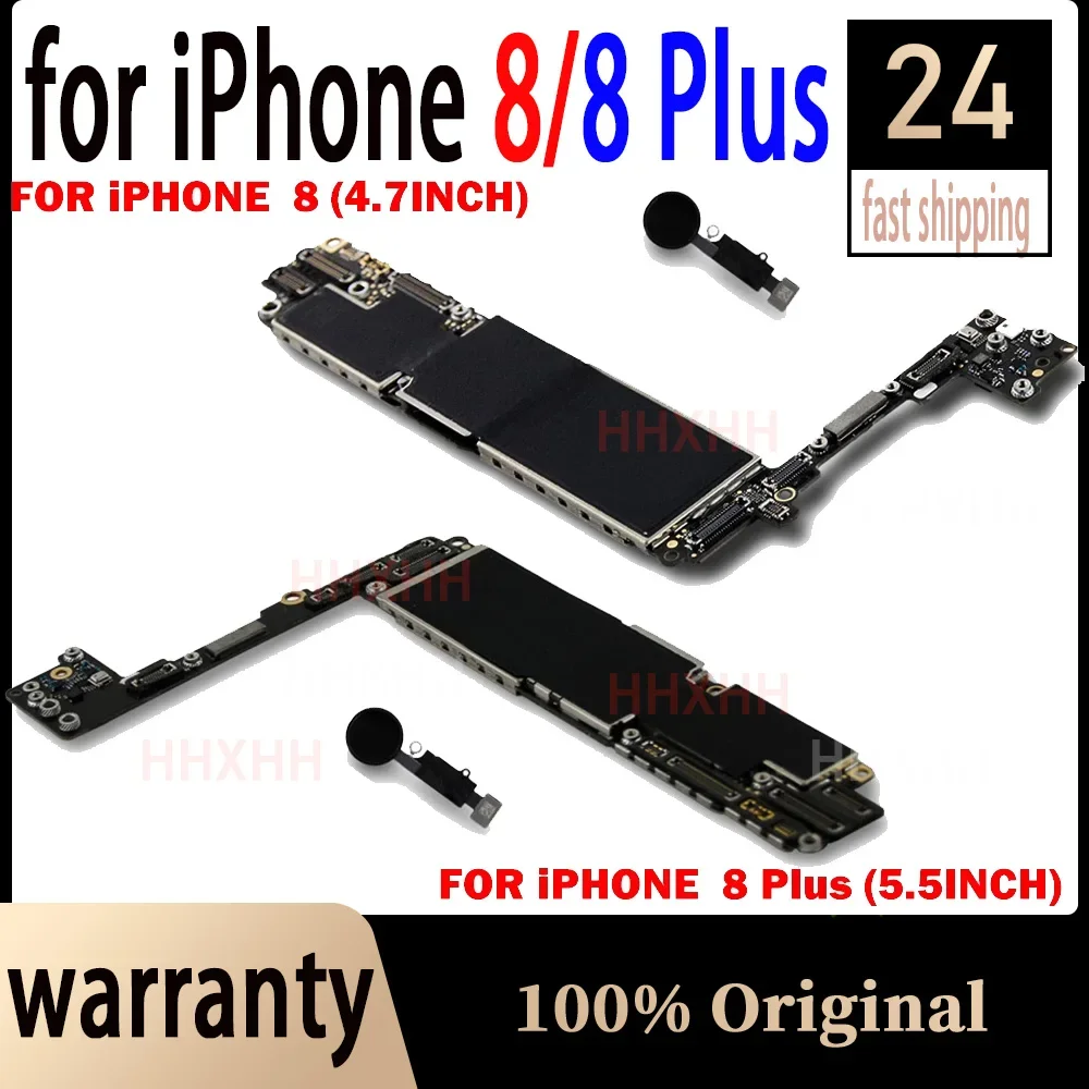100% Original Free iCloud Motherboard For iPhone Plus With/NO