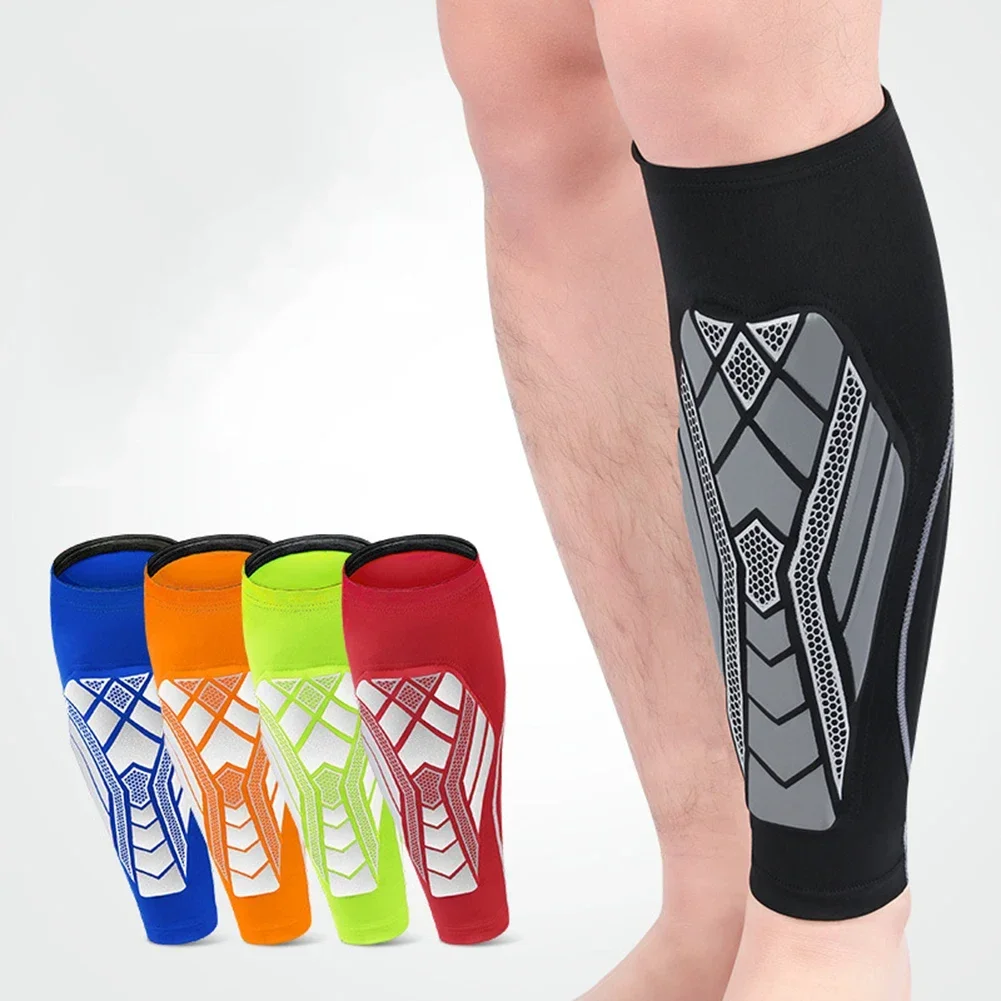 1PC Soccer Shin Guards Football Shields Sports Legging Shinguards Leg Sleeves Protective Gear Shank Protector Anti-Collision soccer shin guards shin guard pads