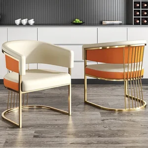 Nordic Kitchen Dining Chairs Living Room Luxury Sofa Dresser Chair Conference Backrest Sillas Para Comedor Home Furniture LJ50DC