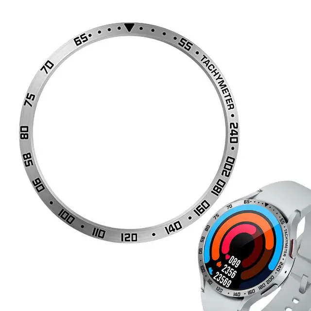 PC Bezel For Samsung G-alaxy Watch6 Classic 43mm 47mm Smartwatch 