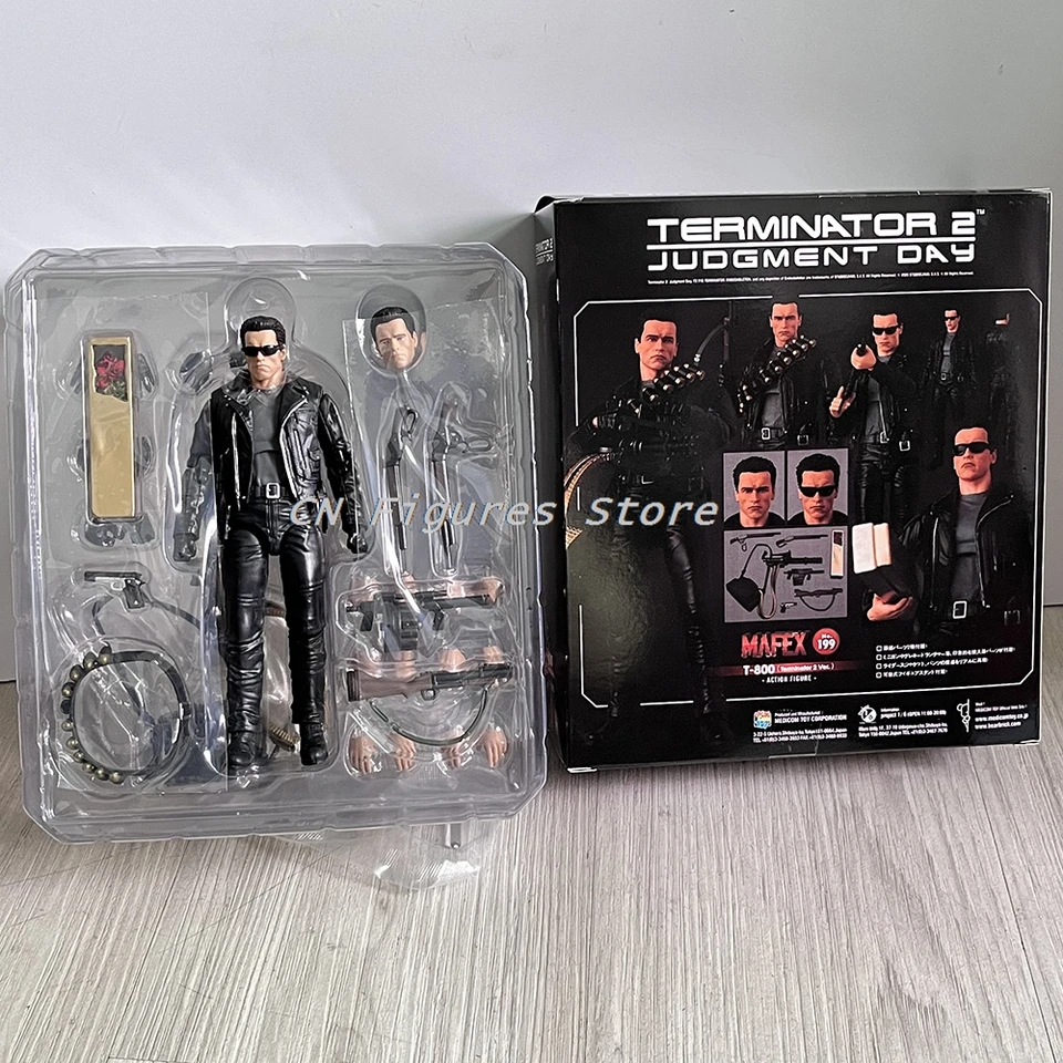 Mafex Terminator 2 Judgement Day Figure Mafex No.199 T-800 Arnold