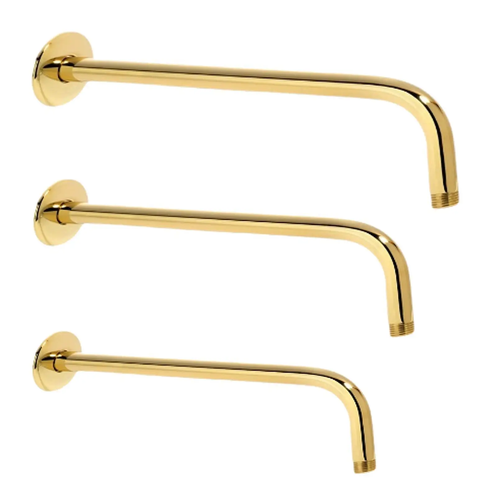Shower Arm Rain Shower Arm,Bathroom Parts,Stainless Steel,Extender,Showerhead Arm Wall Mounted Shower Arm for Bathroom Home
