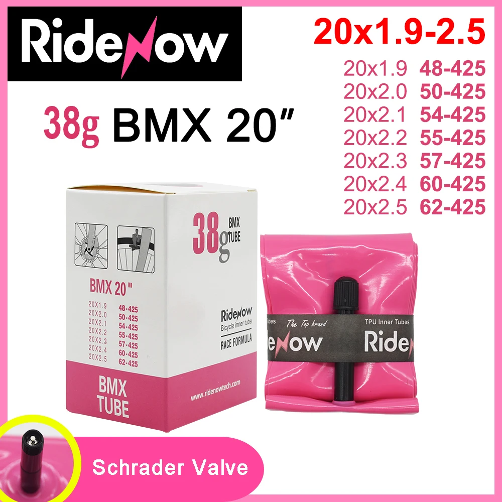 Ridenow Tpu Ultralight Tube BMX 20” Bicicletas Tires 38g