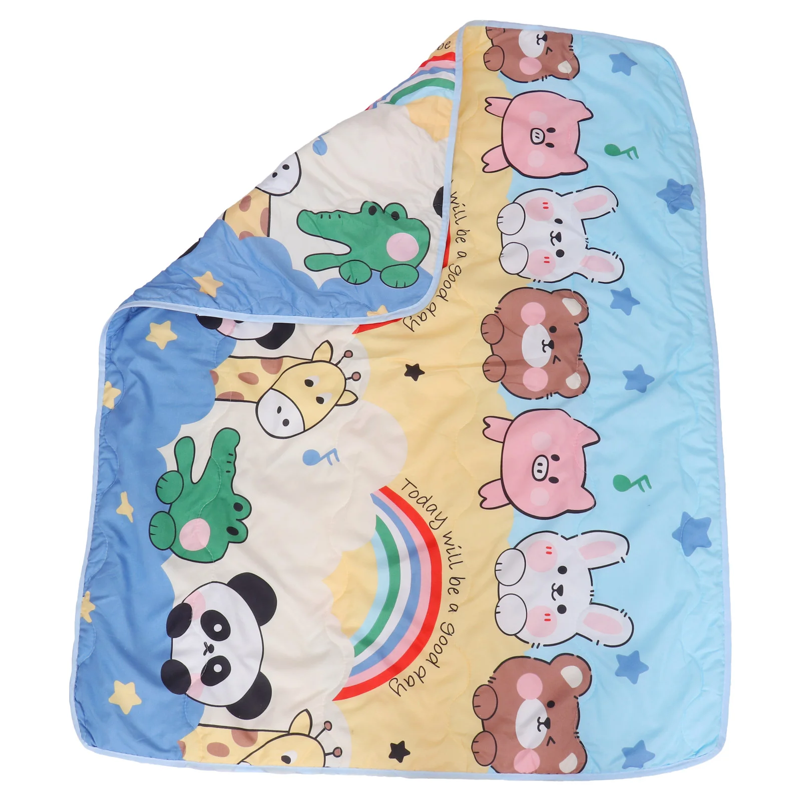 

Kindergarten Air Conditioner Quilt Cartoon Blanket Animal Pattern Children Summer Baby Lovely Blankets